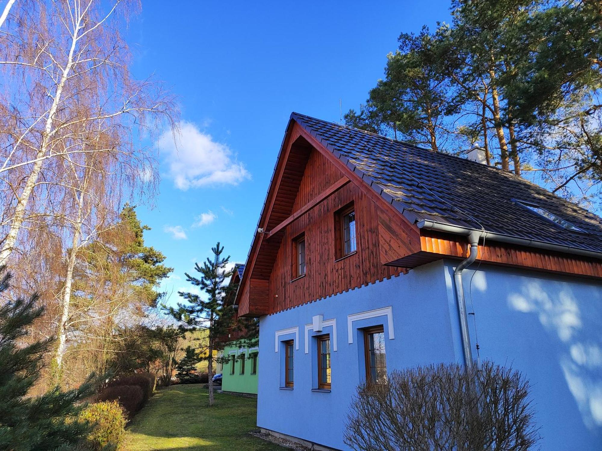 Chaty Kolodeje-Ubytovani U Reky V Soukromem Arealu-Blue Kolodeje nad Luznici Exterior foto